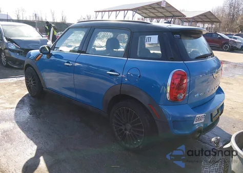 2016 Mini Countryman Cooper S z USA, uszkodzony, nr VIN WMWZC3C5XGWT10538